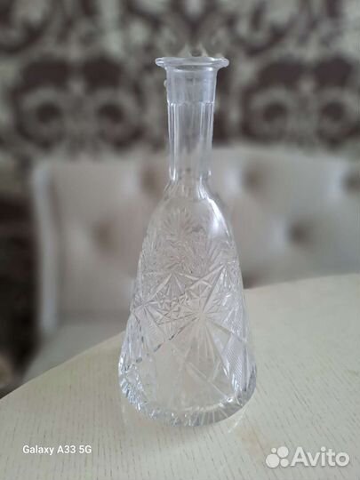 Графин хрустальный СССР