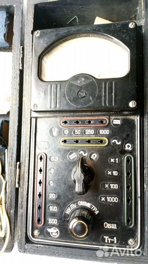 Тестер (авометр) тТ-1 СССР