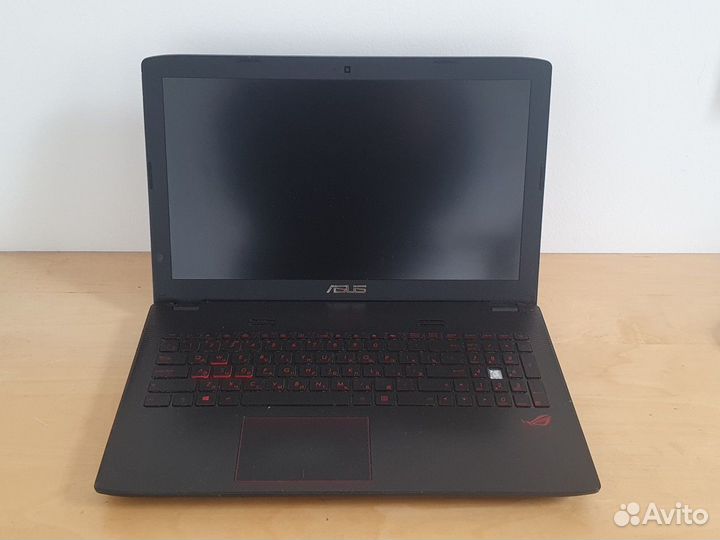 Игровой ноутбук asus ROG GL552VW