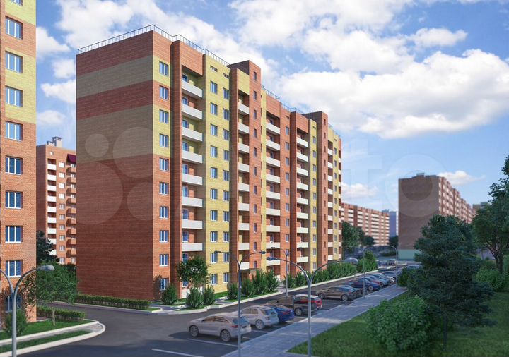 1-к. квартира, 37,1 м², 2/10 эт.