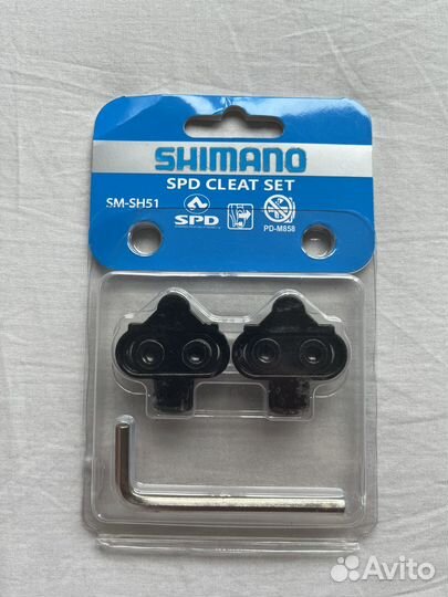 SM-SH51 шипы SPD для контактных педалей Shimano
