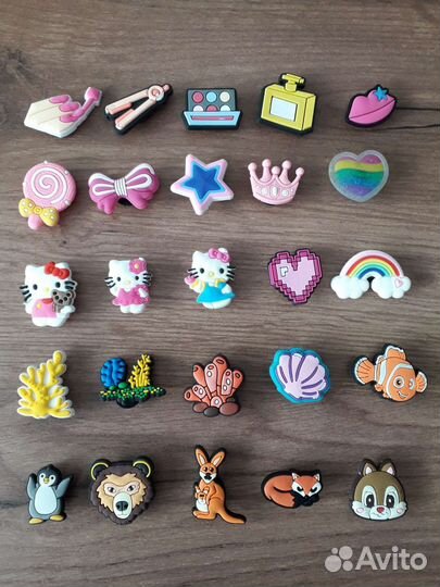 Джибитсы для crocs новые