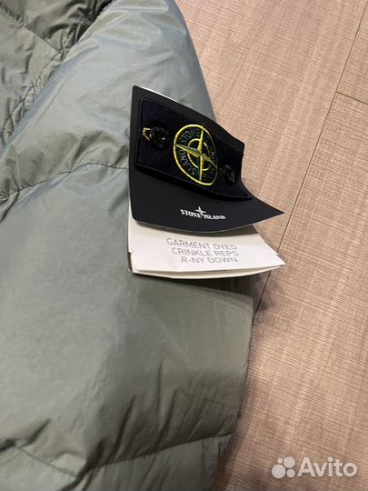 Stone island пуховик зимний