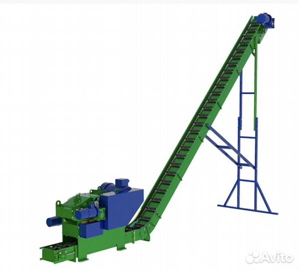 Барабанная рубительная машина для щепы мрб 55