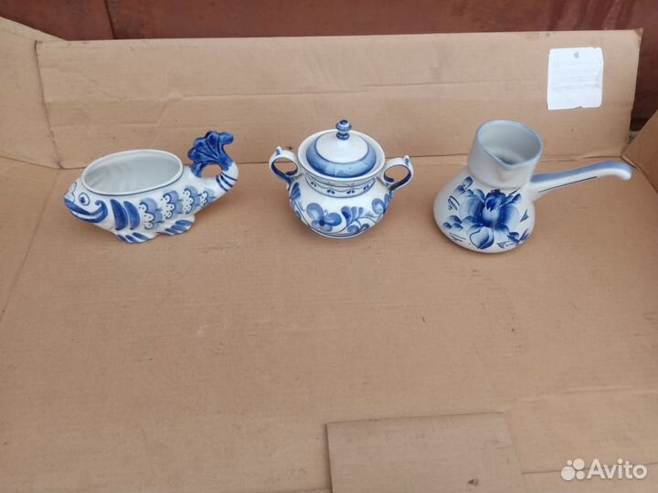 Фигурки гжель