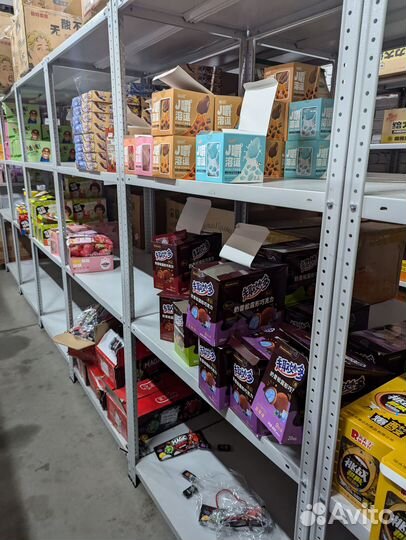 Оптом: Китай: закуски, лапша и сладости