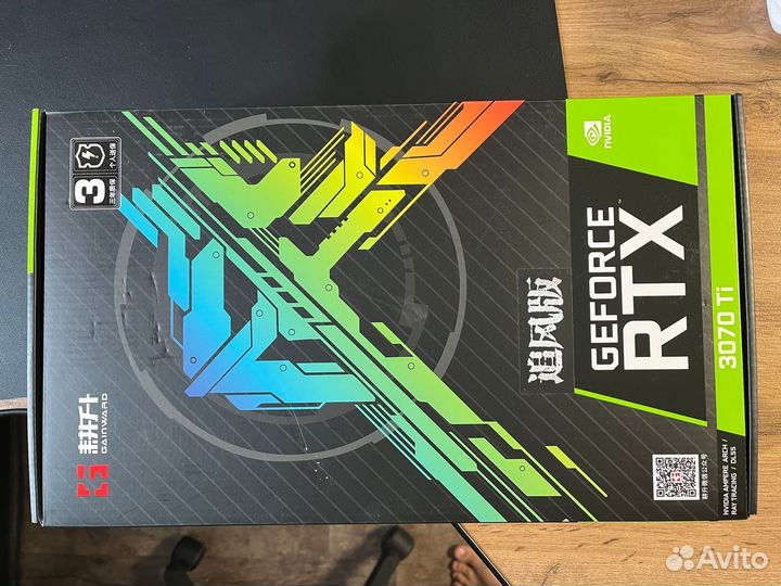 Видеокарта Gainward rtx 3070 ti