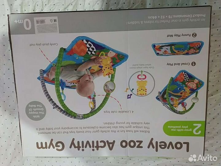 Развивающий коврик новый