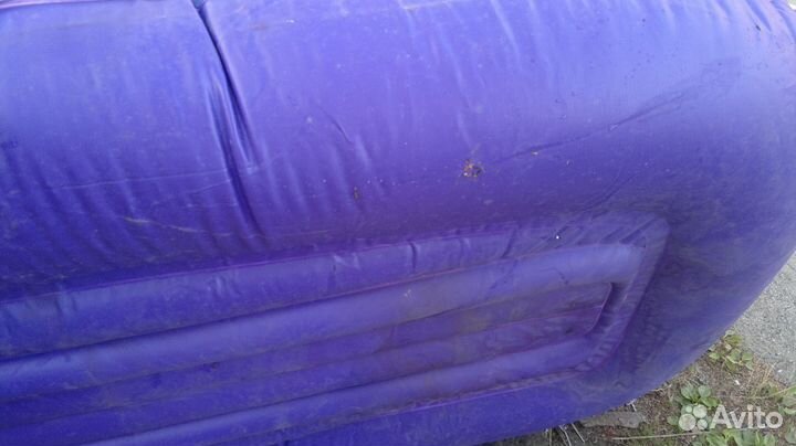 Надувная лодка с вёслами новая