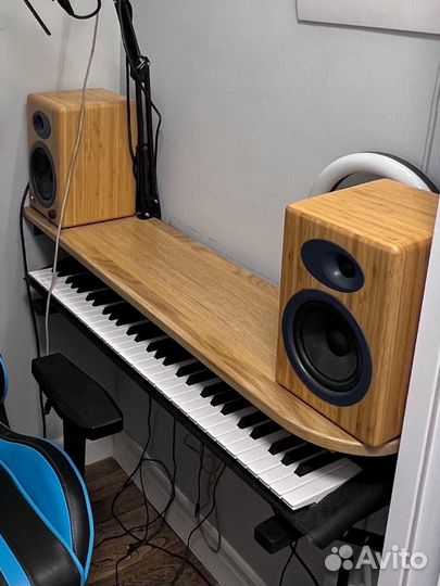 Аудио мониторы audioengine a5+ бамбук