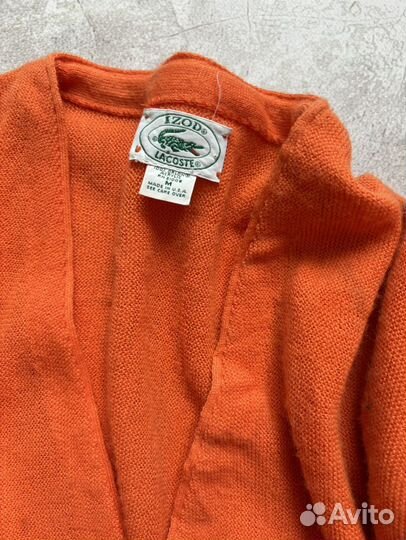 Винтажный кардиган Izod & Lacoste оригинал