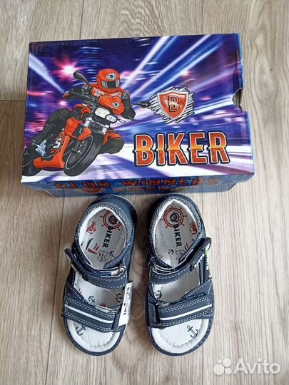 Новые 23 р сандалии Biker для мальчика