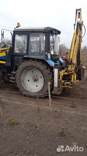 Экскаватор погрузчик мтз 92