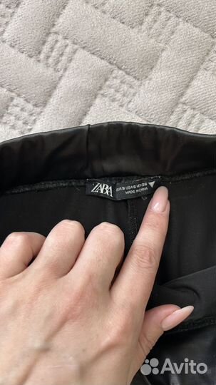 Кожаные лосины