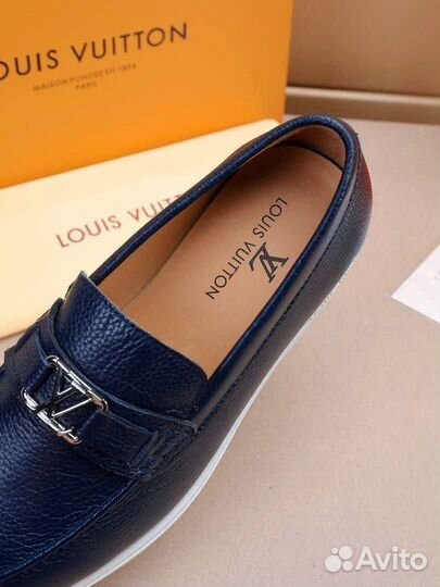 Туфли лоферы мужские Louis Vuitton