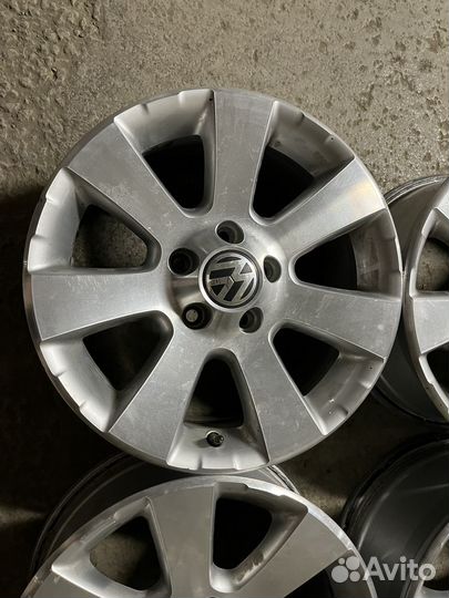 Литые диски r16 5 112 бу для VW