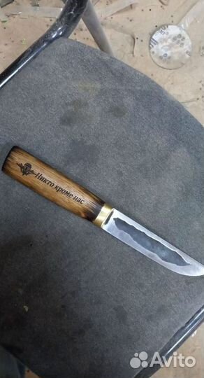 Нож кованый из х12мф