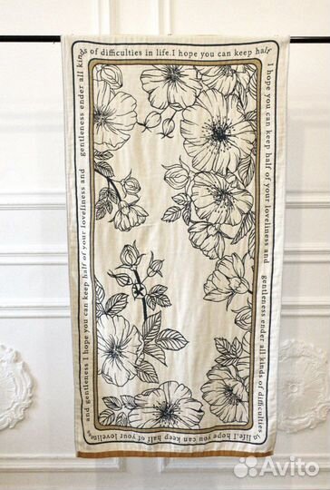 Муслиновое полотенце 75x150