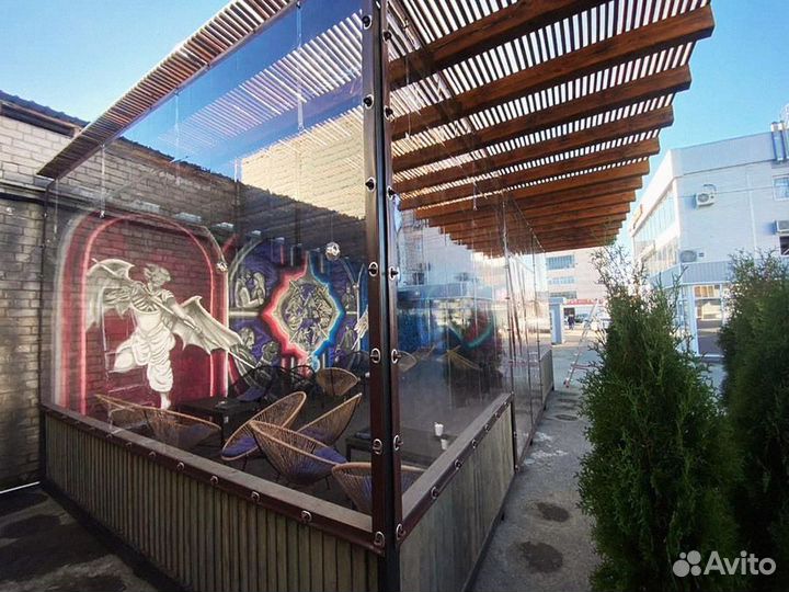 Мягкие окна для ресторанов