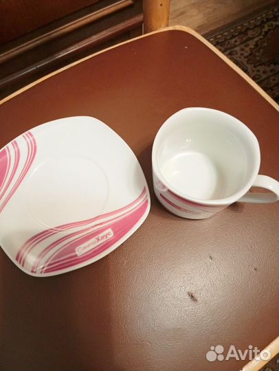 Чашка с блюдцем