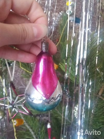 Ёлочные игрушки СССР 