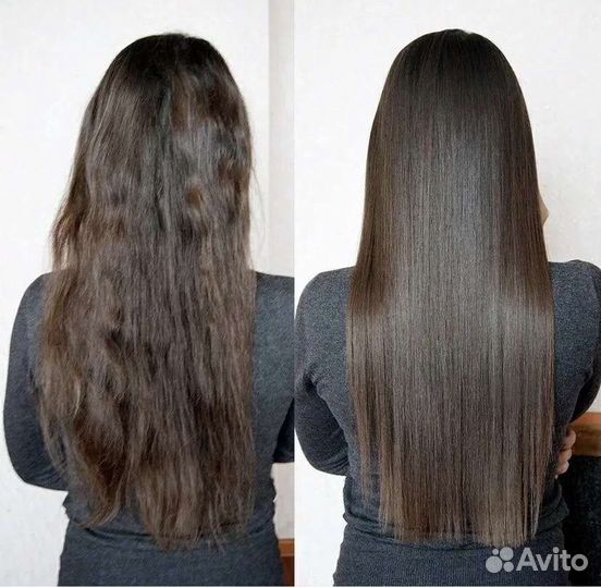 Кератиновое выпрямление