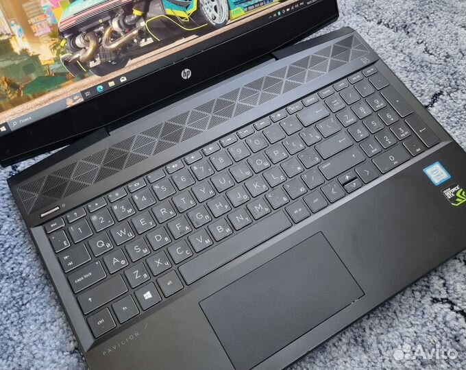 Игровой ноутбук HP i5/GTX1050/8/SSD+HDD