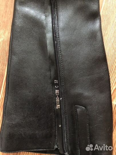 Сапоги женские еврозима натуральная кожа 37 размер