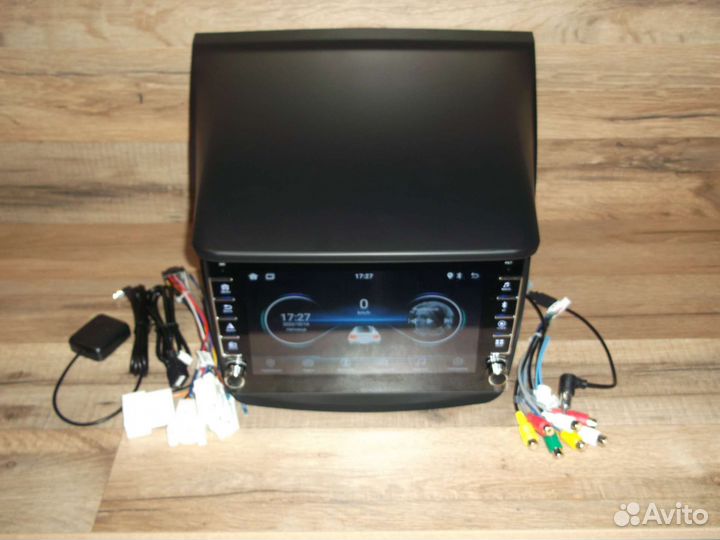 Магнитола Mitsubishi L200 Android с крутилками