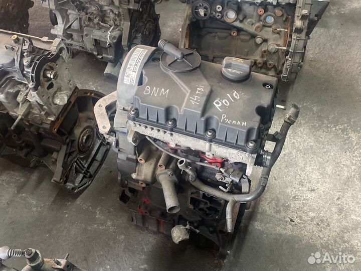 Двигатель BNM 1.4tdi Skoda Fabia Polo