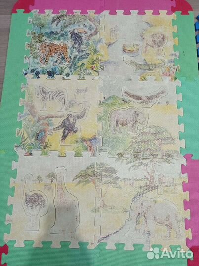 Детский ковер Пазл