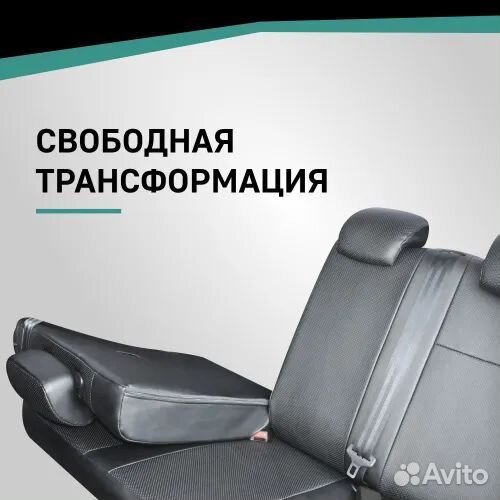 Авточехлы из экокожи б/у на Ниссан ноут