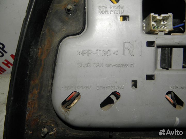 Фонарь задний правый Daewoo Nexia