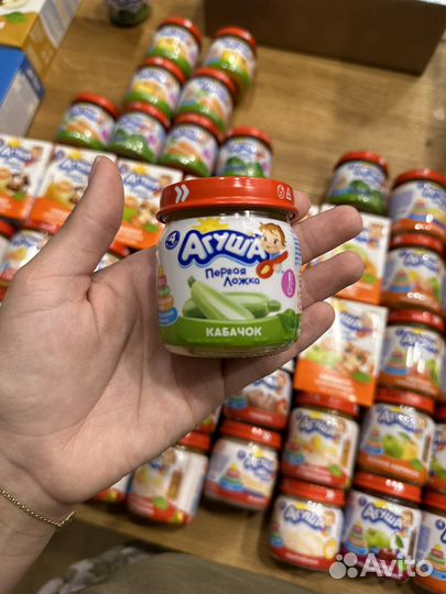 Овощные пюре Агуша 41 банка