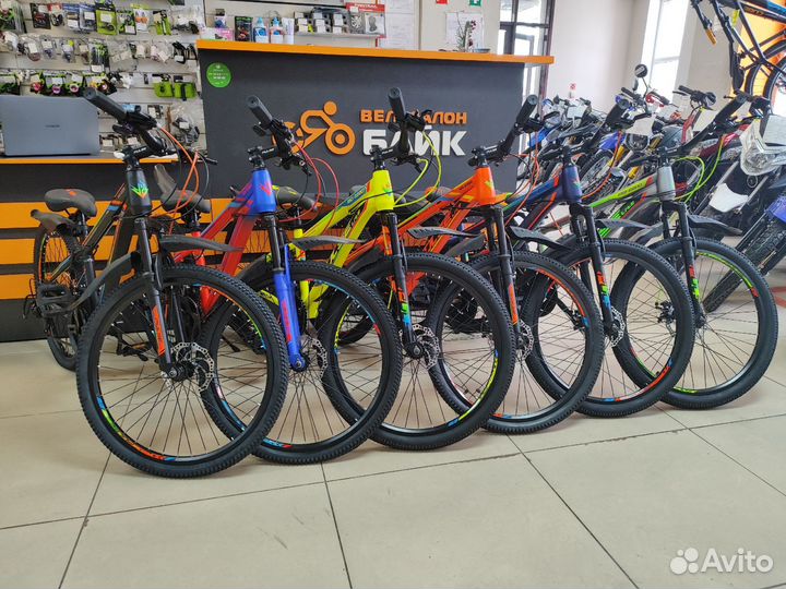 Подростковый велосипед 24 колеса новый