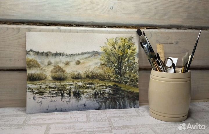 Картина с туманом 