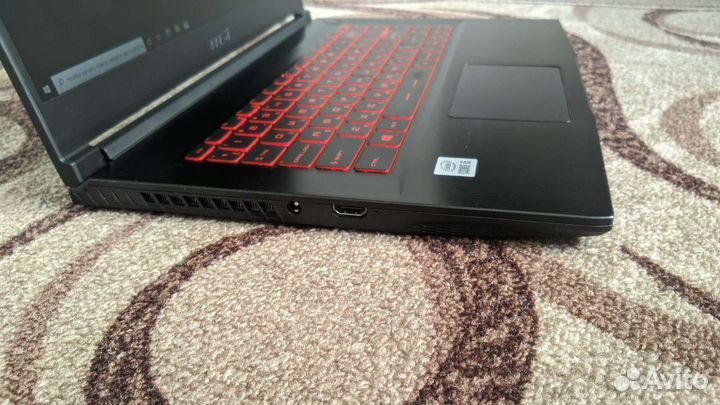 Мощный игровой ноутбук i5 6/12 ядер RTX 3060