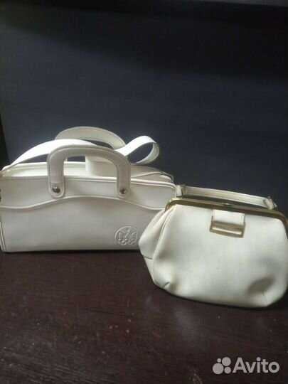 Винтажные сумки СССР кожа, 1972 и 1973 г.в