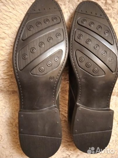 Ботинки,туфли мужские кожаные