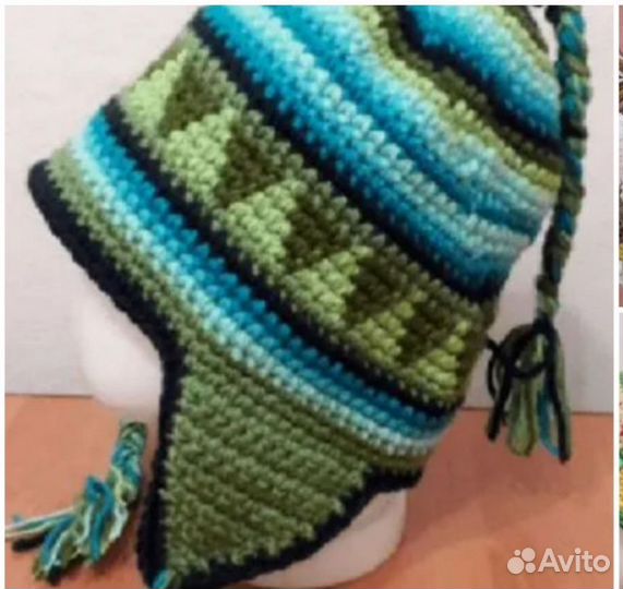 Шапки для бани и сауны с ушками, косичками