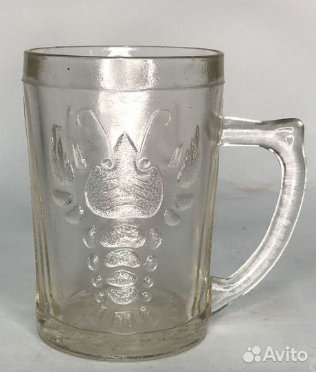 Пивная Кружка стекло рак СССР
