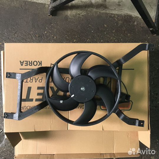 Электровентилятор охлаждения для Ларгус без AC