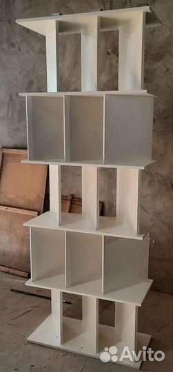 Полки стеллажи деревянные