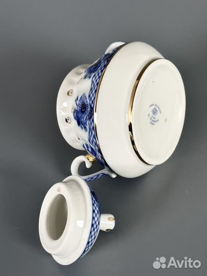 Редкость Фарфоровая Сахарница корзиночка лфз