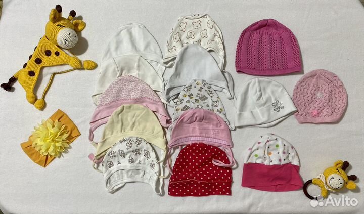 Чепчики, шапочки и антицарапки