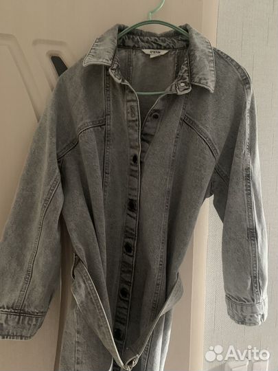 Платье джинсовое