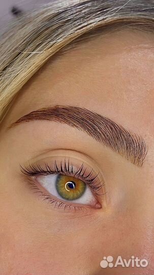 Оформление бровей и ламинирование ресниц