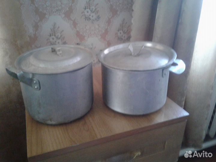 Кастрюли, сотейник,сковородки, таз и др