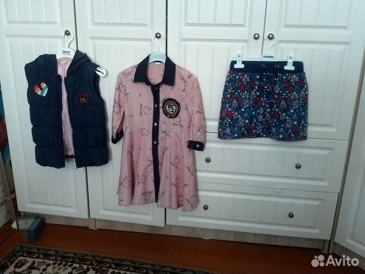 Детские вещи пакетом для девочек