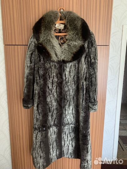 Шуба мутоновая 62 размер